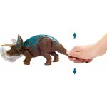 Mattel Jurassic World Sound Strike Triceratops Δεινόσαυρος Με Κινούμενα Μέλη, Λειτουργία Επίθεσης Και Ήχους GJN64 /  GVH66 88796