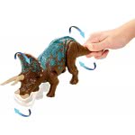 Mattel Jurassic World Sound Strike Triceratops Δεινόσαυρος Με Κινούμενα Μέλη, Λειτουργία Επίθεσης Και Ήχους GJN64 /  GVH66 88796