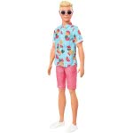 Mattel Barbie Ken Fashionistas Doll 152 With Sculpted Blonde Hair Wearing Blue Tropical-Print Shirt DWK44 / GYB04 887961966534
