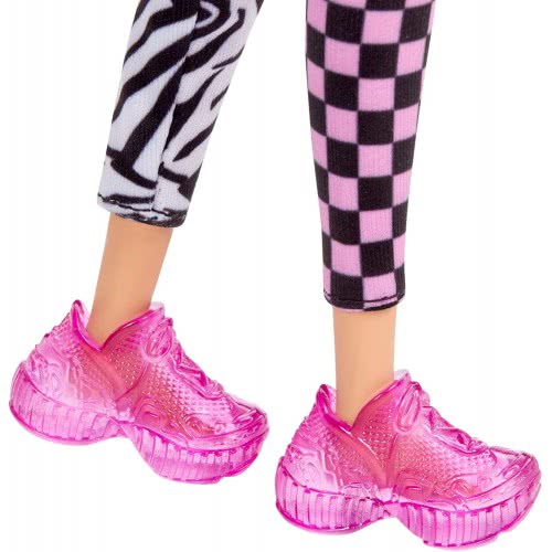 Mattel Barbie Fashionistas 158 Κούκλα Με Ξανθά Μαλλιά Με Φόρεμα Και Κολάν Malibu FBR37 / GRB50 887961900224