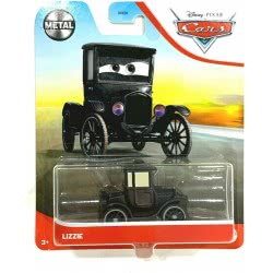 Mattel Pixar Cars Metal Series 1:55 Scale, Lizzie (Black) DXV29 / GXG37 887961956306