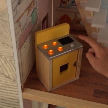 KidKraft Zoey Dollhouse Με Ez Kraft Assembly Κουκλόσπιτο 65960 706943010495
