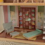 KidKraft Zoey Dollhouse Με Ez Kraft Assembly Κουκλόσπιτο 65960 706943010495