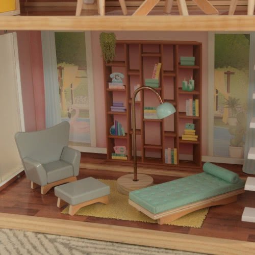 KidKraft Zoey Dollhouse Με Ez Kraft Assembly Κουκλόσπιτο 65960 706943010495