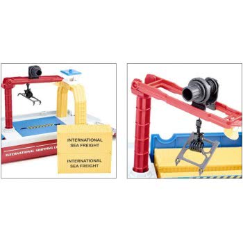 siku World Ship Accessories, Plastic, Colourful, Incl. 1 Shovel And 2 Containers 5403 4006874054039