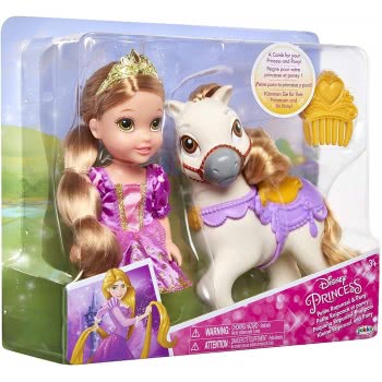 JAKKS PACIFIC Disney Princess Rapunzel Doll Και Pony Κούκλα Ραπουνζέλ Με Άλογο 95264 039897952642