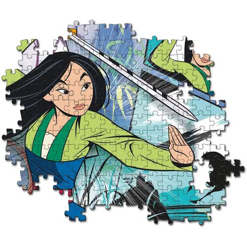 Clementoni Kids Puzzle Super Color Mulan 104 Pcs 1210-27136 8005125271368