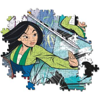 Clementoni Kids Puzzle Super Color Mulan 104 Pcs 1210-27136 8005125271368