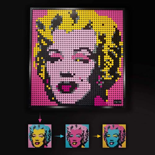 LEGO Art Andy Warhols Marilyn Monroe 31197 5702016677683