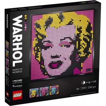 LEGO Art Andy Warhols Marilyn Monroe 31197 5702016677683
