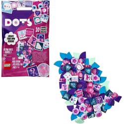 LEGO Dots Extra Dots Series 3 Tile Pack, Jewellery DIY Craft Set With 10 Surprise Charms 41921 5702016914597