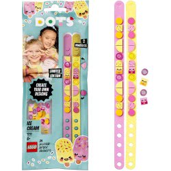 LEGO Dots Ice Cream Besties Bracelets Jewellery Set, Tiles DIY Gifts, Arts And Crafts For Kids 41910 5702016667561
