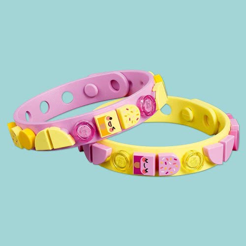 LEGO Dots Ice Cream Besties Bracelets Jewellery Set, Tiles DIY Gifts, Arts And Crafts For Kids 41910 5702016667561