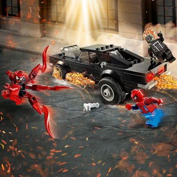 LEGO Spider-Man And Ghost Rider Vs. Carnage Marvel Super Heroes 76173 5702016912784