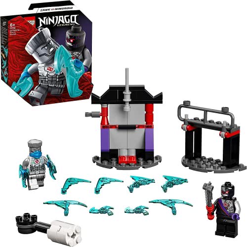 LEGO Ninjago Legacy Epic Battle Set – Zane Vs. Nindroid Robot Warrior With Spinning Battle Toy 71731 5702016912166