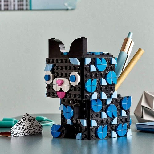 LEGO Dots Secret Holder Cat Box, Room Accessories And Desk Decor Ideas, DIY Arts And Crafts For Kids 41924 5702016914849
