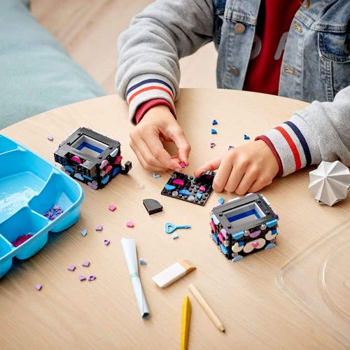 LEGO Dots Secret Holder Cat Box, Room Accessories And Desk Decor Ideas, DIY Arts And Crafts For Kids 41924 5702016914849
