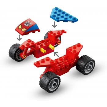 LEGO Spider-Man And Sandman Showdown Playset With Racing Car Super Heroes Set 76172 5702016912777