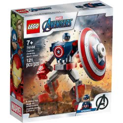 LEGO Marvel Avengers Captain America Mech Armour Set 76168 5702016912739