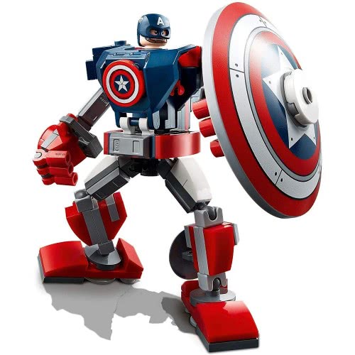 LEGO Marvel Avengers Captain America Mech Armour Set 76168 5702016912739