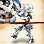 LEGO Ninjago Legacy Zanes Titan Mech Battle Ninja Μάχη Του Ρομπότ Τιτάνα Του Ζέιν 71738 5702016889697