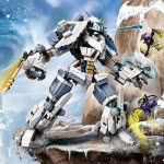 LEGO Ninjago Legacy Zanes Titan Mech Battle Ninja Μάχη Του Ρομπότ Τιτάνα Του Ζέιν 71738 5702016889697