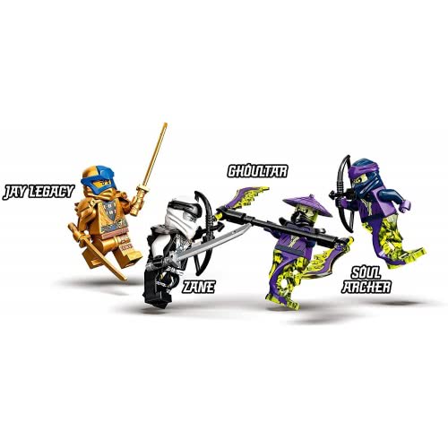 LEGO Ninjago Legacy Zanes Titan Mech Battle Ninja Μάχη Του Ρομπότ Τιτάνα Του Ζέιν 71738 5702016889697
