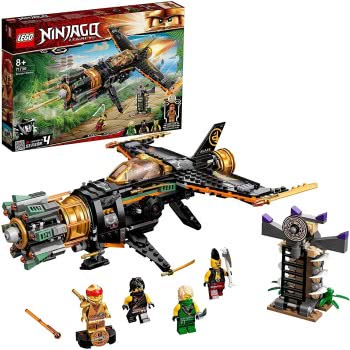 LEGO Ninjago Legacy Boulder Blaster Airplane Θραυστήρας Βράχων 71736 5702016888751
