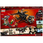 LEGO Ninjago Legacy Boulder Blaster Aeroplane Toy With Prison And Collectible Gold Ninja Kai Figure 71736 5702016888751
