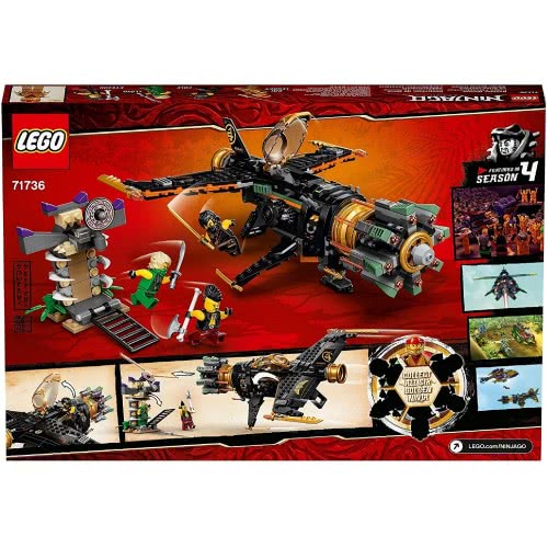 LEGO Ninjago Legacy Boulder Blaster Airplane Θραυστήρας Βράχων 71736 5702016888751