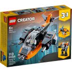 LEGO Creator 3 In 1 Cyber Drone Κυβερνοντρόουν 31111 5702016889208