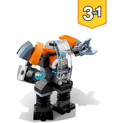 LEGO Creator 3 In 1 Cyber Drone Building 31111 5702016889208