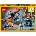 LEGO Creator 3 In 1 Cyber Drone Building 31111 5702016889208