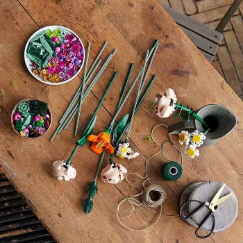 LEGO Creator Expert Flower Bouquet, Artificial Flowers, Botanical Collection 10280 5702016913767