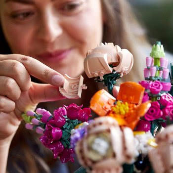 LEGO Creator Expert Flower Bouquet, Artificial Flowers Μπουκέτο Λουλουδιών 10280 5702016913767