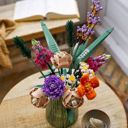 LEGO Creator Expert Flower Bouquet, Artificial Flowers, Botanical Collection 10280 5702016913767