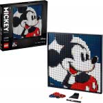 LEGO Art Disneys Mickey Mouse Poster, Canvas Wall Decor, 31202 5702016914894