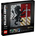 LEGO Art Harry Potter Hogwarts Crests Poster Θυρεοί Του Χόγκουαρτς 31201 5702016914535