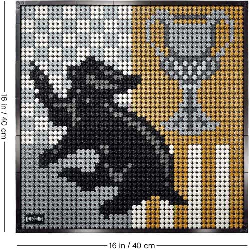 LEGO Art Harry Potter Hogwarts Crests Poster Θυρεοί Του Χόγκουαρτς 31201 5702016914535