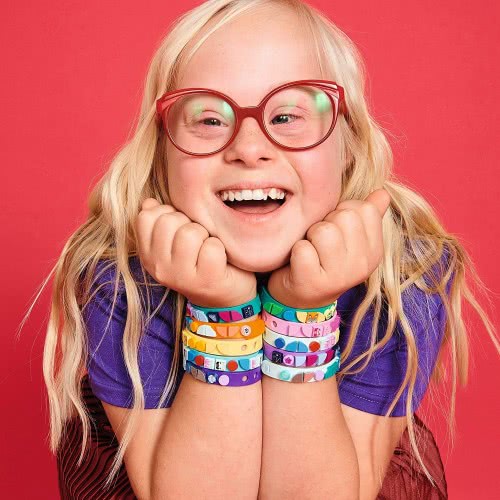 LEGO Dots Mermaid Vibes Bracelets Jewellery Set, Tiles DIY Gifts, Arts And Crafts For Kids 41909 5702016667554