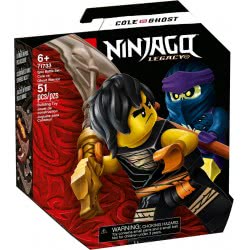 LEGO Ninjago Legacy Epic Battle Set – Cole Vs. Ghost Spinner Playset With 2 Warrior Ninja Minifigures 71733 5702016912388