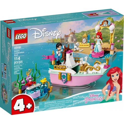 LEGO Disney Princess Ariels Celebration Boat Toy, The Little Mermaid 43191 5702016909944