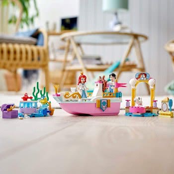 LEGO Disney Princess Ariels Celebration Boat Toy, The Little Mermaid 43191 5702016909944