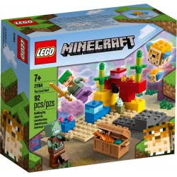 LEGO Minecraft The Coral Reef Ο Κοραλλιογενής Ύφαλος 21164 5702016913569