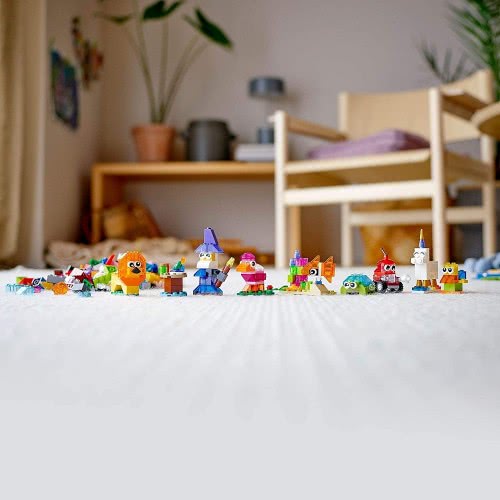 LEGO Classic Creative Transparent Bricks Δημιουργικά Διαφανή Τουβλάκια 11013 5702016888720