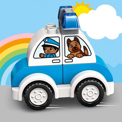 LEGO Duplo Fire Helicopter And Police Car 10957 5702016911282