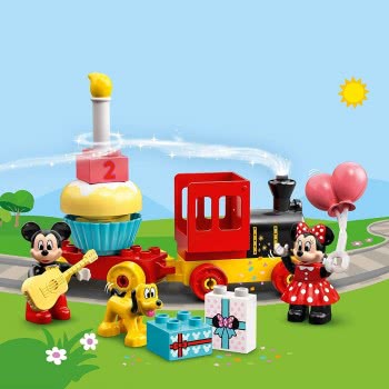 LEGO Disney Mickey Mouse DUPLO Disney Mickey And Minnie Birthday Train 10941 5702016911404