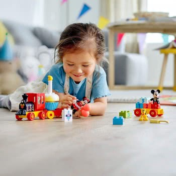 LEGO Disney Mickey Mouse DUPLO Disney Mickey And Minnie Birthday Train 10941 5702016911404