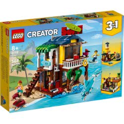 LEGO Creator 3 Σε 1 Surfer Beach House Παραλιακό Σπίτι Του Σέρφερ 31118 5702016889390