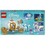 LEGO Disney Princess Cinderellas Royal Carriage Toy With 2 Mini Dolls And Horse Figures 43192 5702016916430